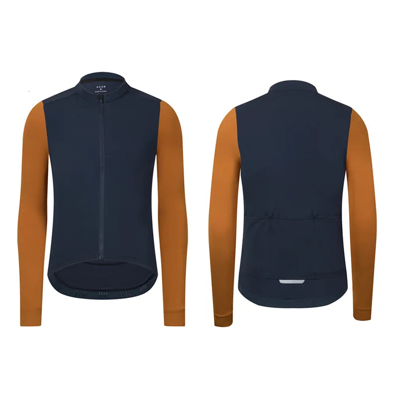 Spexcell Rsantce 2023 Winter Thermische Fleece Radfahren Jersey Top MTB Fahrrad Outdoor herren Fahrrad Kleidung Lange Hülse Hemd Uniform