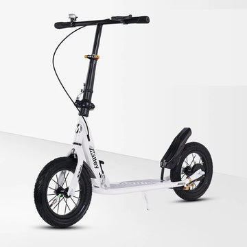 Handbremsroller für Erwachsene für Jugendliche zur Arbeit, großes Rad, zweirädriger, faltbarer Urban Campus-Mobilitätsroller, heiß neu