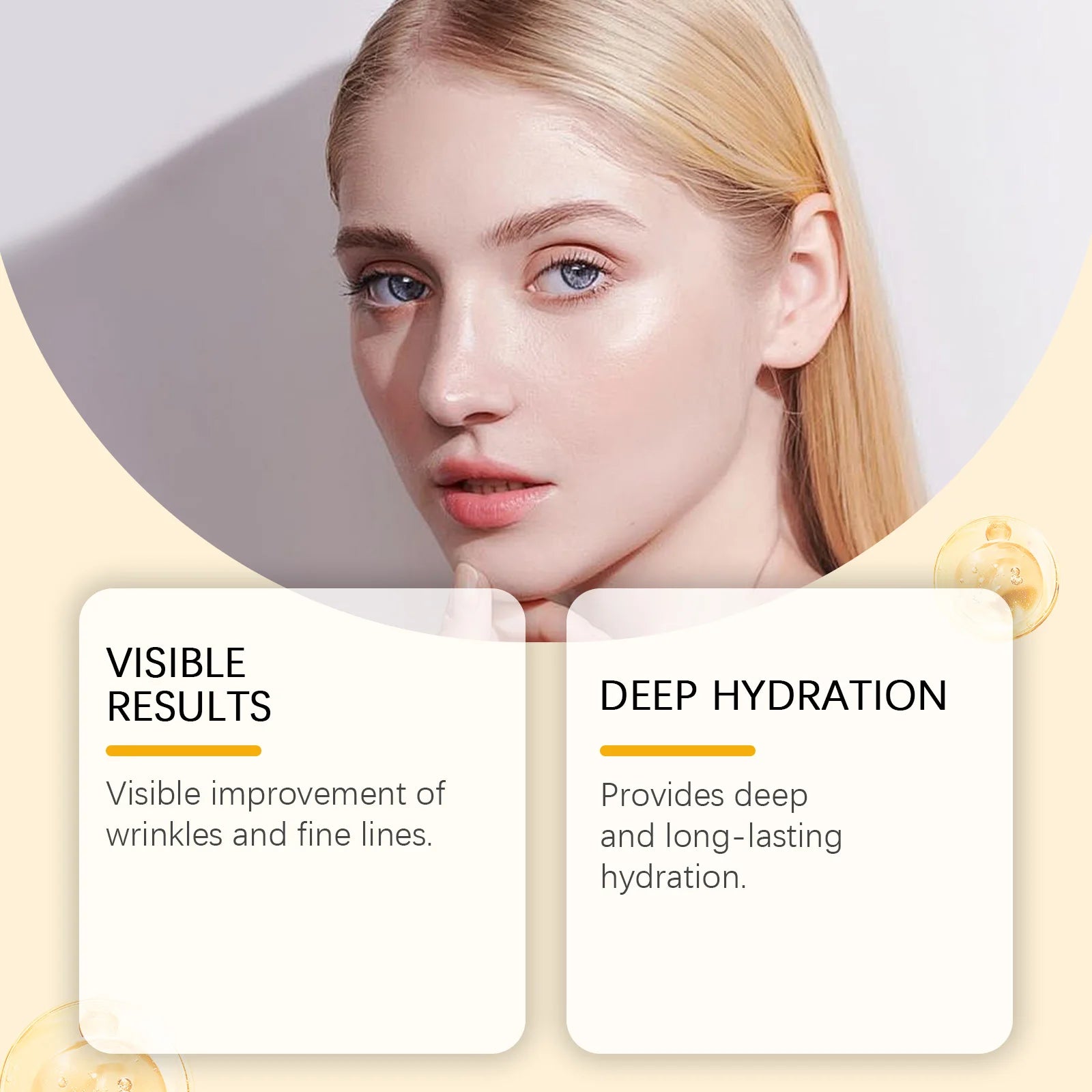 Bee Venom Straffende Creme für schlaffe Haut, Lifting, Straffung, Anti-Falten, Verblassen feiner Linien, feuchtigkeitsspendende Multi-Action-Körpercreme