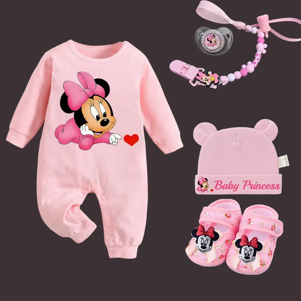 Baby-Schnuller mit Perlenkette, Nippelhalter/Beißspielzeug im Frühling-Sommer-Stil, langärmlig, für Neugeborene im Frühling