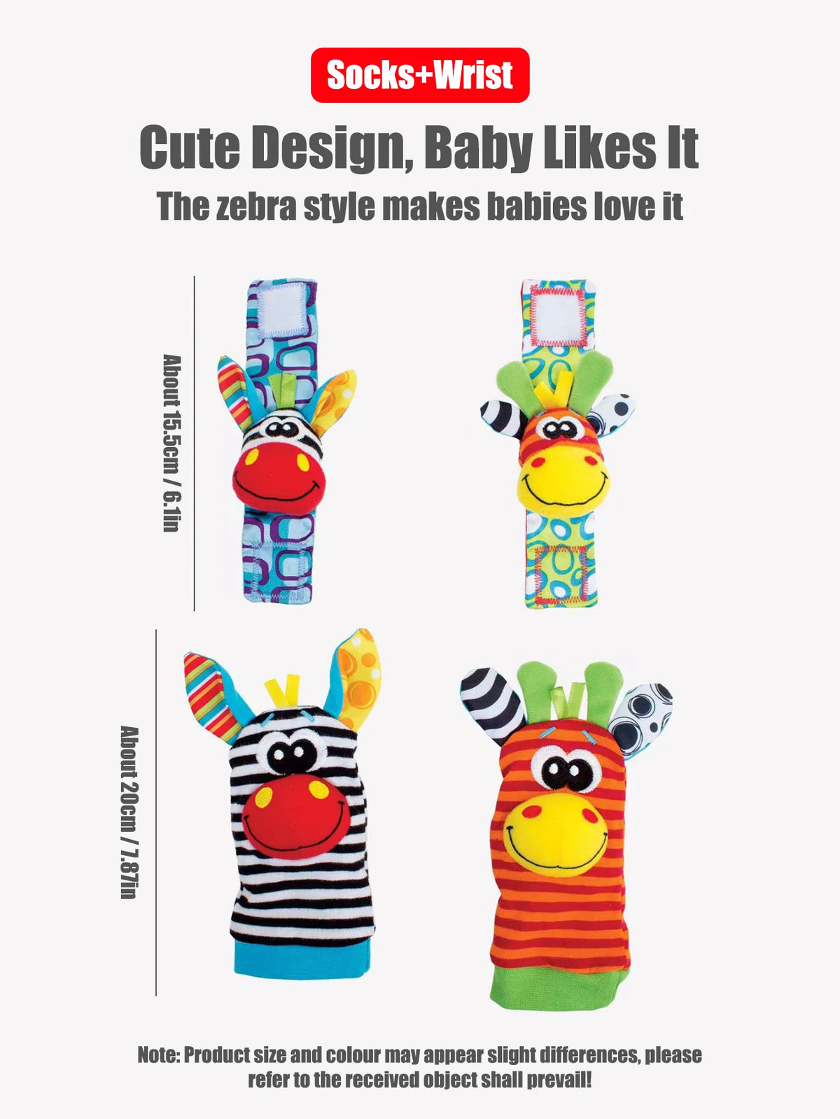 4 teile/satz Baby, Kleinkind Handgelenk Rassel Socken Spielzeug 0-12 Monate Mädchen Junge Frühe Pädagogische Entwicklung Nette Kleinkinder sensorische Geschenke