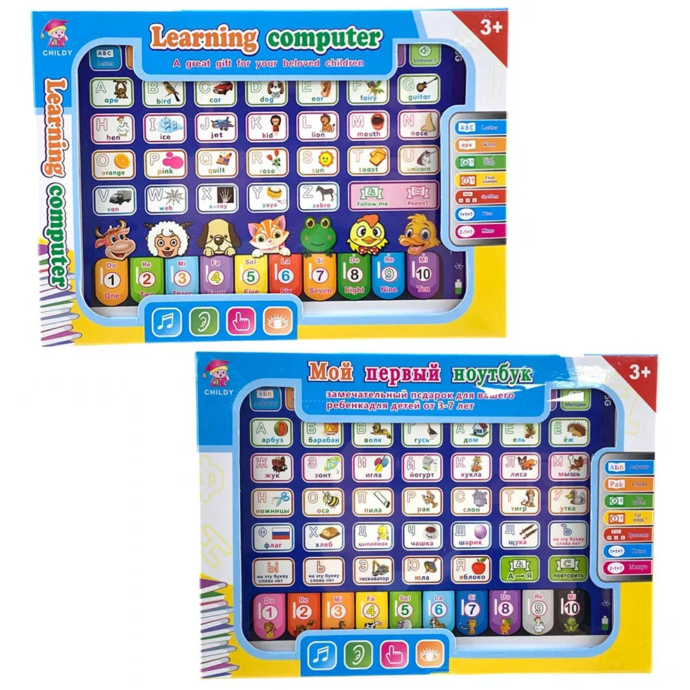 Lernmaschine Tablet Interaktives Spielpad Kinder Sprache Lernspielzeug Laptop Pad Lernen Lernspielzeug für Kinder Geschenk
