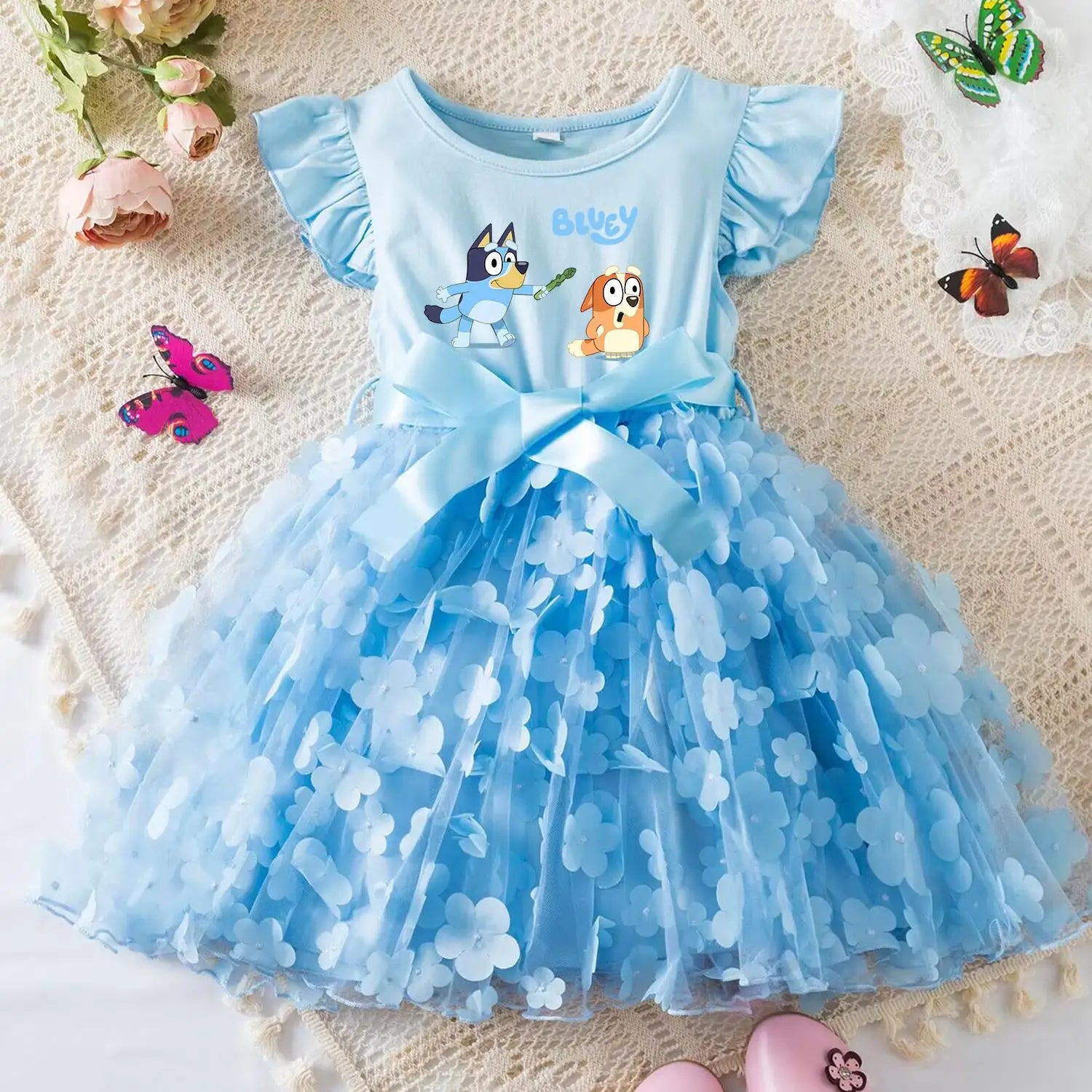 Bluey & Bingo Sommerkleid