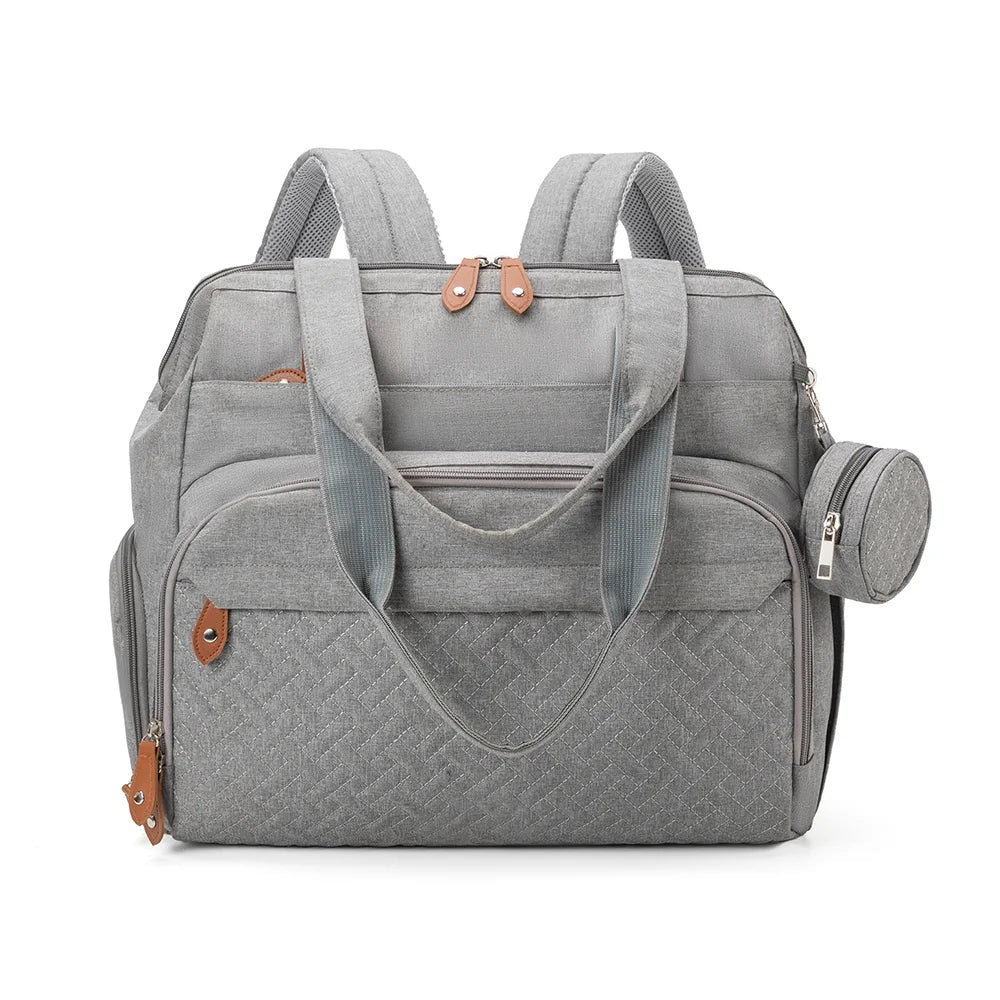 PANGDUBE Large Backpack for Mom and Dad, Baby Diaper Bags with Pacifier Pocket, Diaper Bag for Babies, Maternity Backpack for Mom
