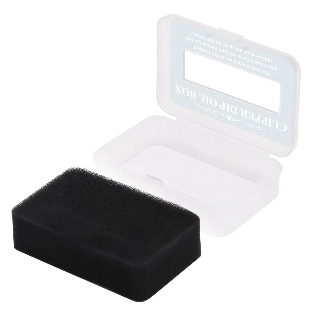 Lubricant Clipper Oil Box For Hair Blade Oil Blade Rust Prevention Protection Repair Electric Push Barbershop Oil Storage Box