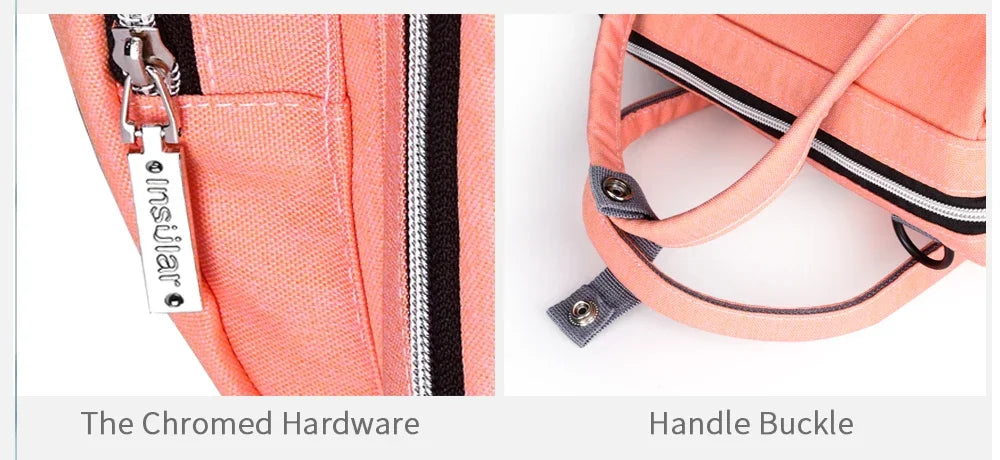 Insular Thermotasche für Kinderwagen und Babyflaschen, Babywindelrucksack, Mutterwindel, Reisetaschen, Babywindeln, Handtasche