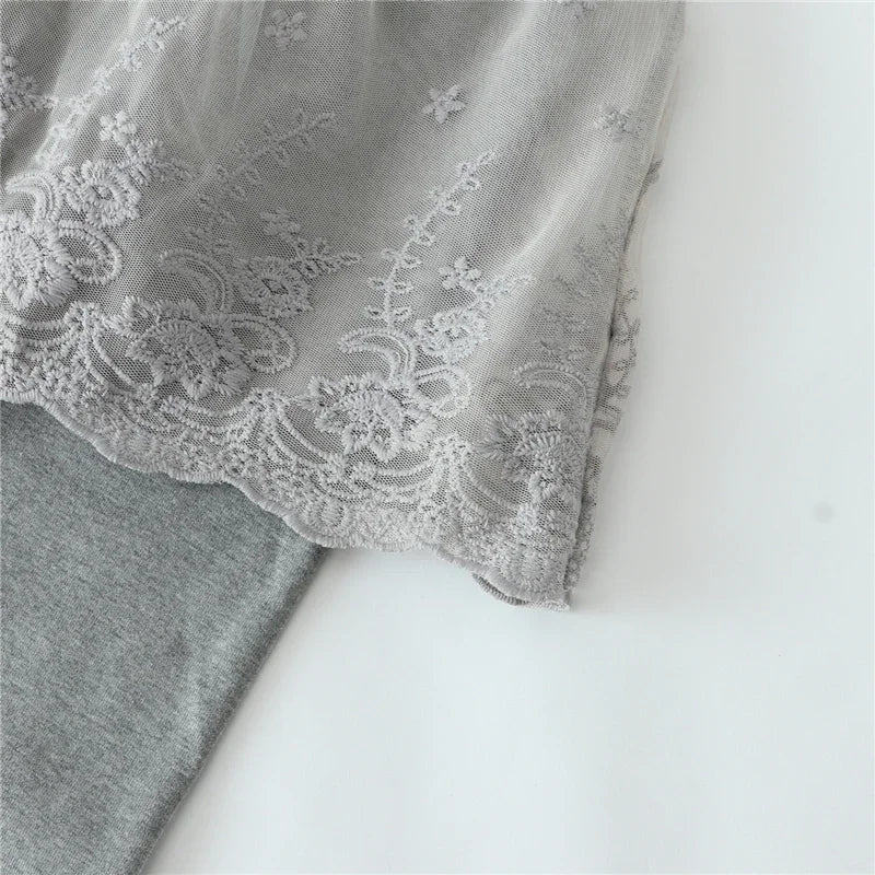 Neue Baby Mädchen Leggings Spitze Prinzessin Rock-hosen Frühling Herbst Kinder Dünne Rock Hosen für 2-7 Jahre kinder Kleidung