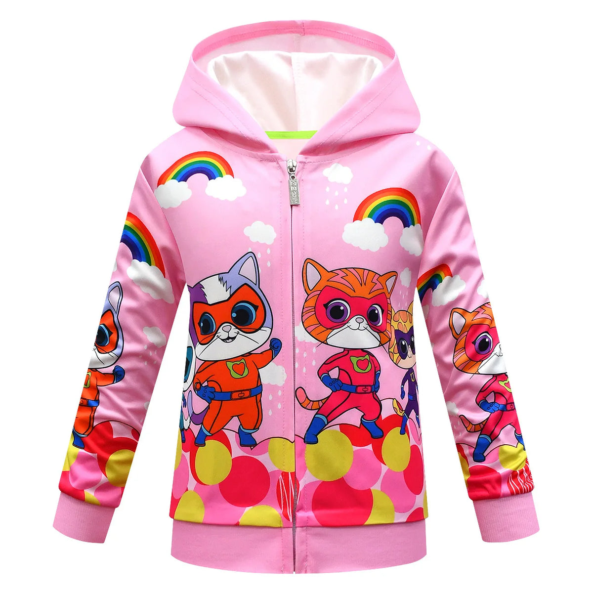 SuperKitties Kleidung Kinder Herbst Winter Jacke Baby Mädchen Mit Kapuze Mäntel Teen Jungen Zipper Oberbekleidung Kinder Casual Sport Jacken