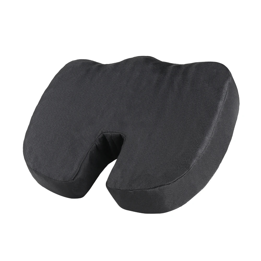 Bequemes, atmungsaktives Sitzkissen, U-förmiges Design, Wellenförmiges Schwamm-Massagekissen kann Gesäßdruck und Steißbeinschmerzen lindern.