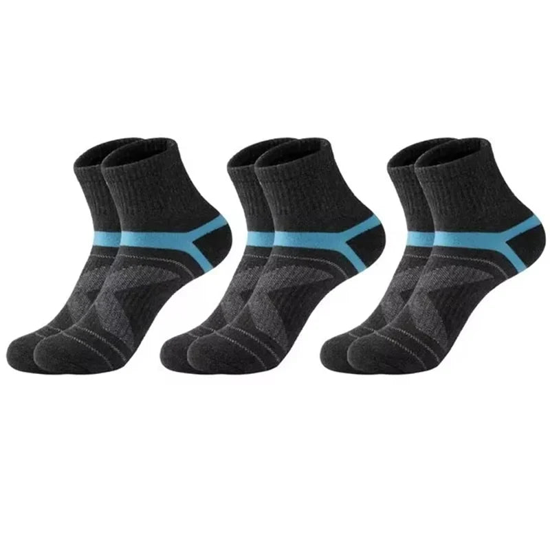 3/5/10/20 Paar Lot Herrensocken Schwarze Sportsocken Casual Run Herbst Winter Hochwertige atmungsaktive Herrensocken