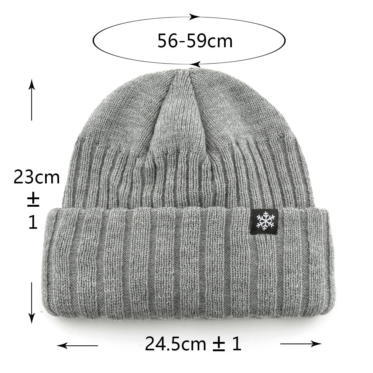 Warme Herbst- und Wintermützen für Männer mittleren Alters und Senioren, Strickmützen für Väter und Großväter, Seniorenmützen mit Fleecefutter.