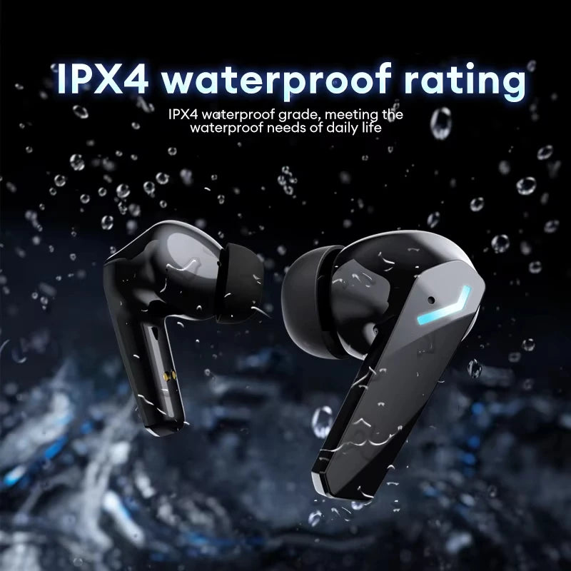 Neue Lenovo XT53 Wireless Upgrade Bluetooth 5.4 Kopfhörer LED Digital Display Wasserdichte Kopfhörer Gaming Ohrhörer mit geringer Latenz