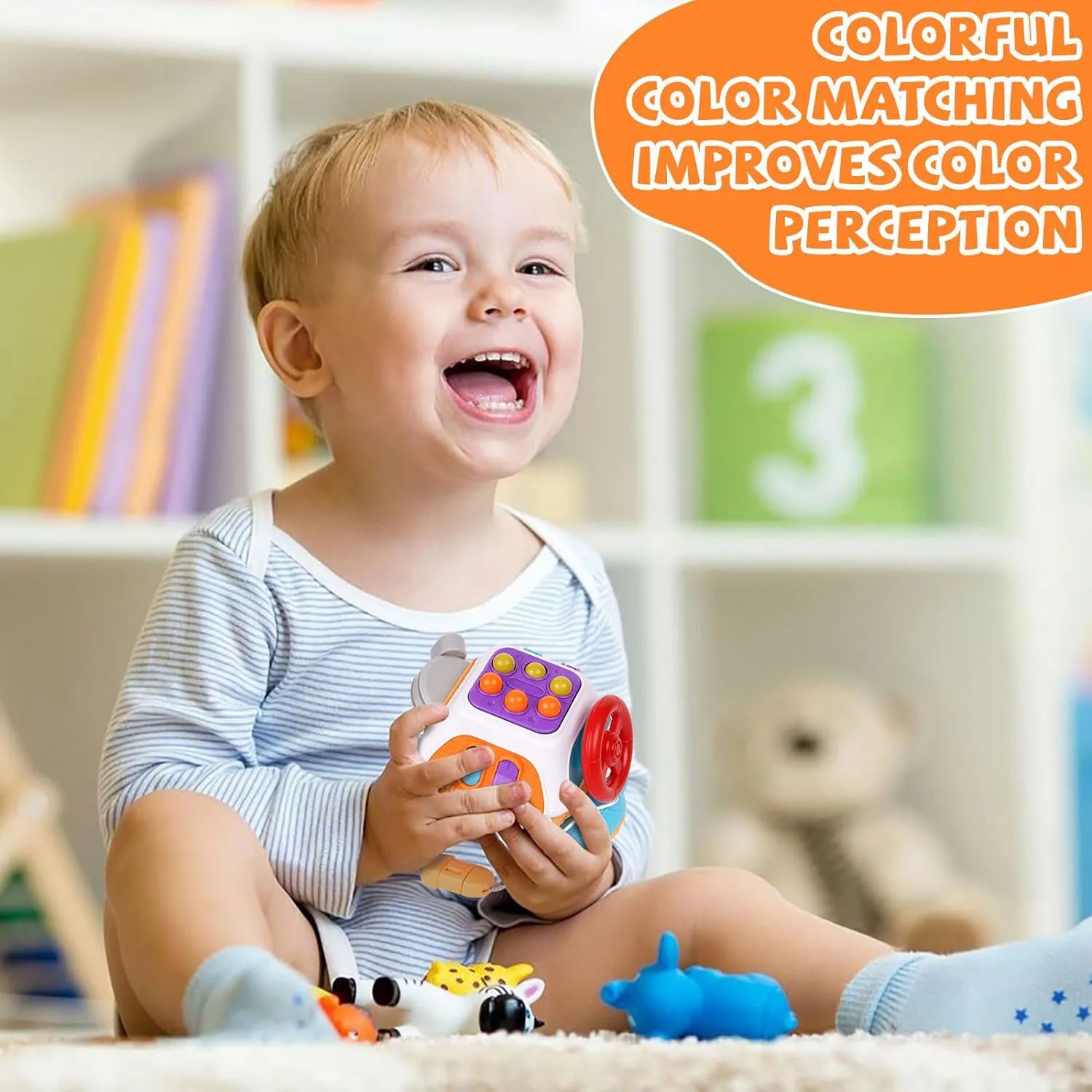 Montessori Beschäftigungswürfel
