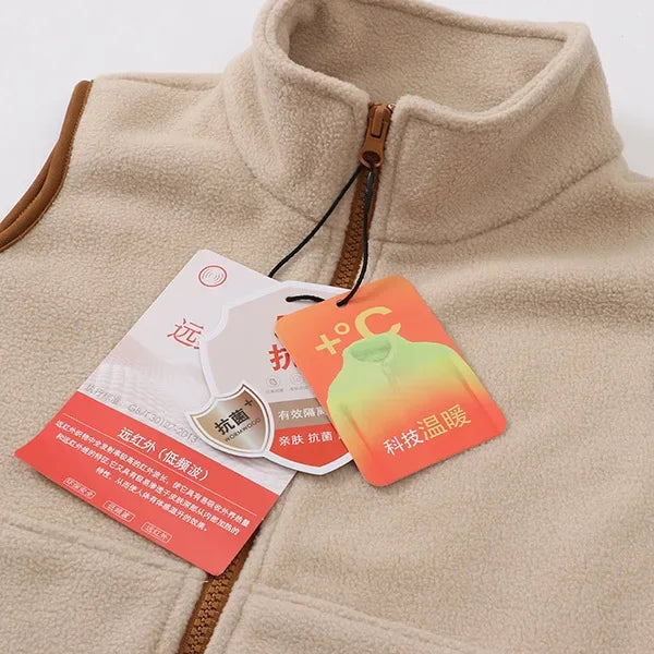 Kinder Polar Fleece Westen Herbst Winter dicke warme Teen Jungen Mädchen Tops Oberbekleidung lässig All-Match Kinder Westen 4-18 Jahre