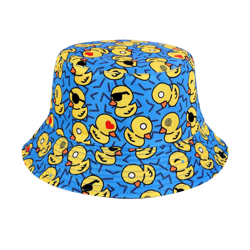 Cartoon Duck Bucket Hat
