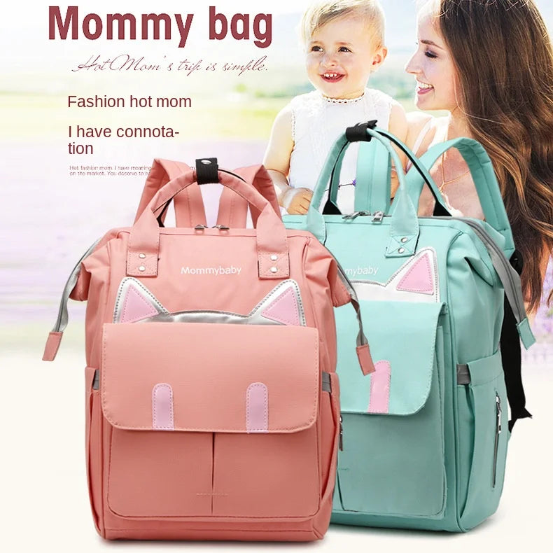 Mama Mutter und Baby Rucksack Ausflug Studenten tasche neue Mode tragbare Schulter große Kapazität multifunktion ale Schulter