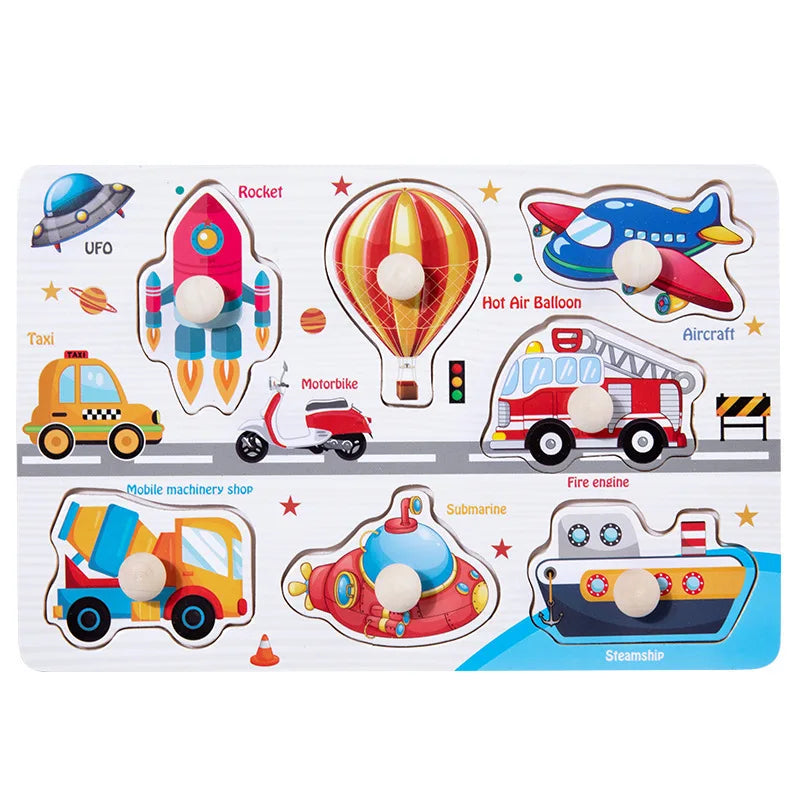 Montessori Wooden Puzzle Toy