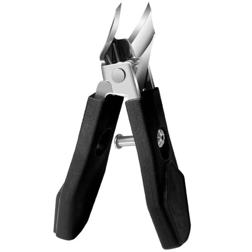 25 °   Nagelknipser mit schräger Kante, breite Öffnung, Edelstahl, professionelle Werkzeuge für eingewachsene Zehennägel, Adlerschnabel, schräge Zehennagelschneider