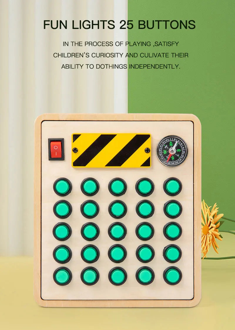 Montessori LED Busy Board