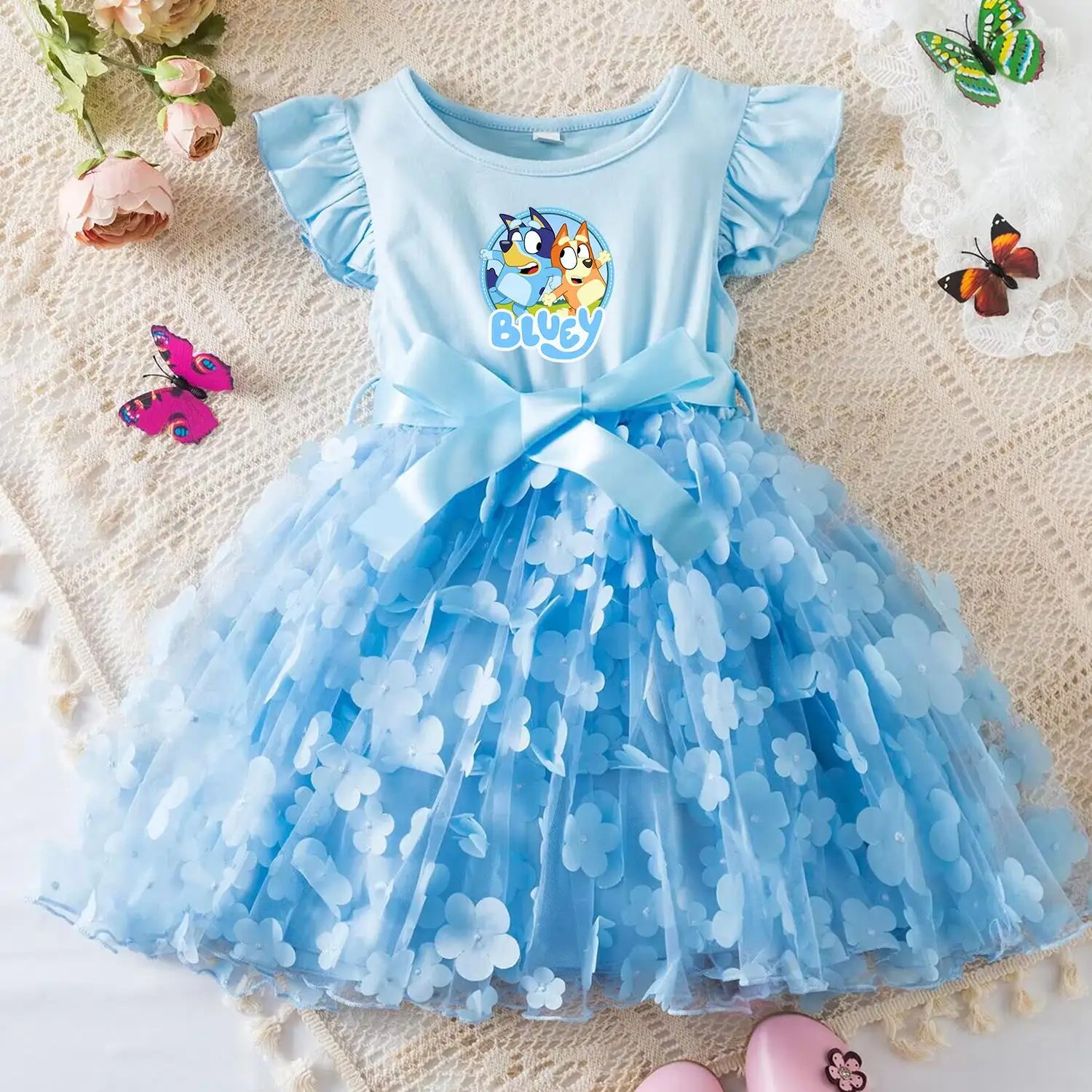 Bluey & Bingo Sommerkleid