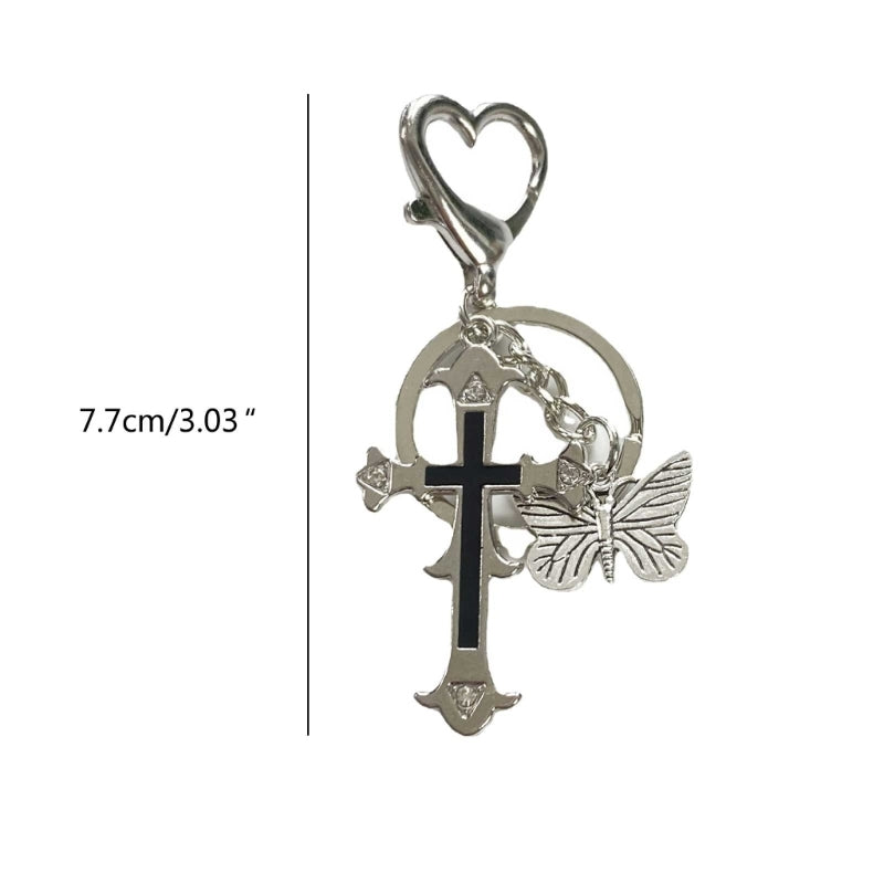Keychain Süße Kühle Tasche Hosen Anhänger Schlüsselring Y2k Mode Anhänger Keychain Vintage Ästhetischen Zubehör