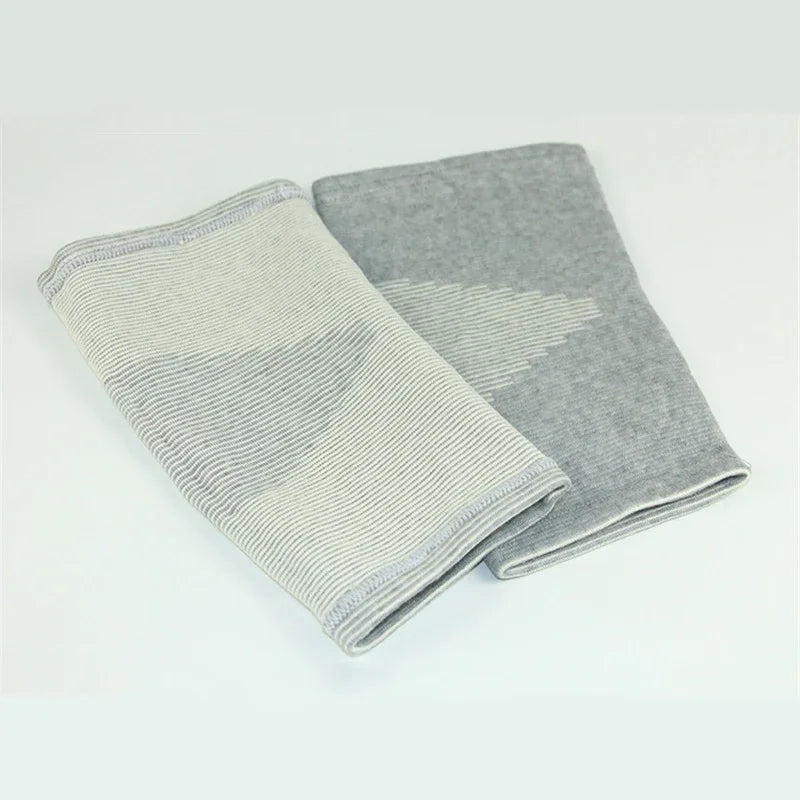 1 Pair Knee Pads Support Protection COYOCO Leg Arthritis Injury Gym Knee Sleeve Elastic Bandage Charcoal Knitted Warm Knee Braces