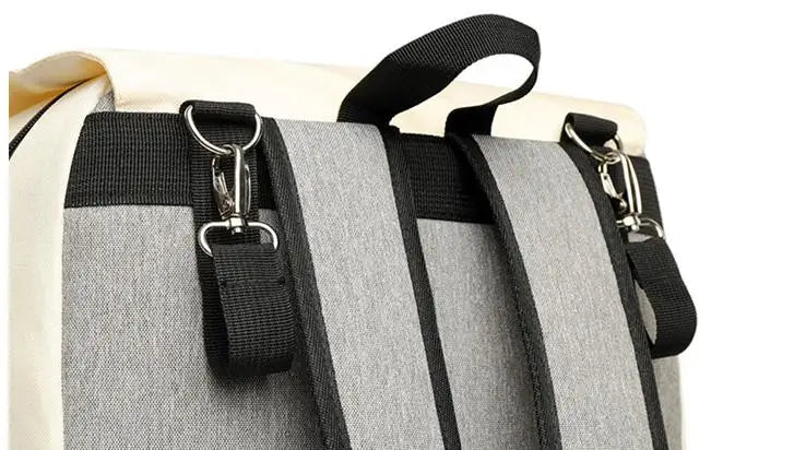 Multifunktionale Mumientasche, große Kapazität, neue Mutter- und Babytasche, tragbarer Anhänger-Rucksack für Mutter zum Ausgehen für Frauen