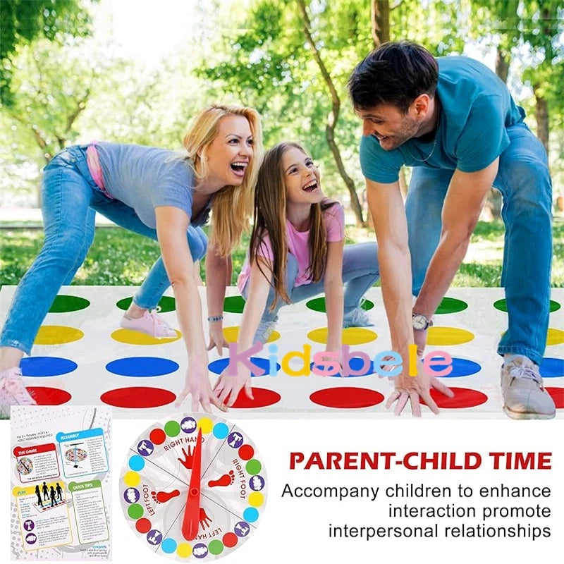 Twister Spiel Indoor Outdoor Spielzeug Spiel matte lustige Familien firma Urlaub Party Eltern-Kind Sport interaktive Gruppe Spielzeug