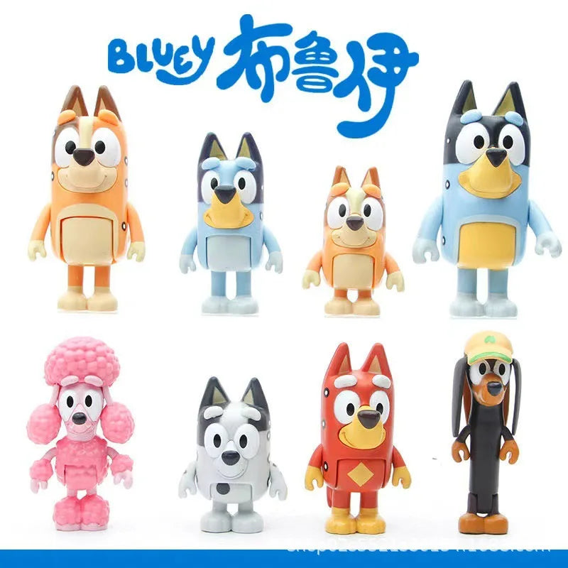 Bluey & Bingo Actionfiguren-Set