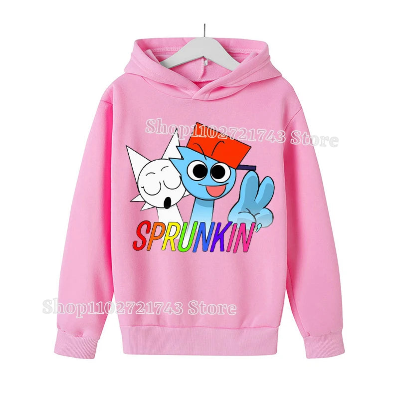 Kids Anime Cartoon Hoodie