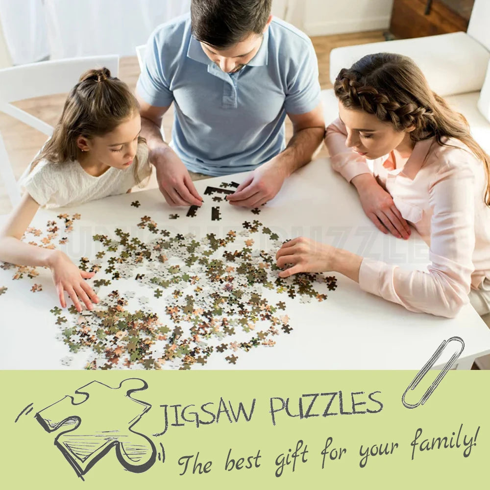 Dropshipping Individuelles Puzzle Personalisiertes Bildpuzzle DIY-Spielzeug für Kinder Jubiläum Festival Bestes Geschenk