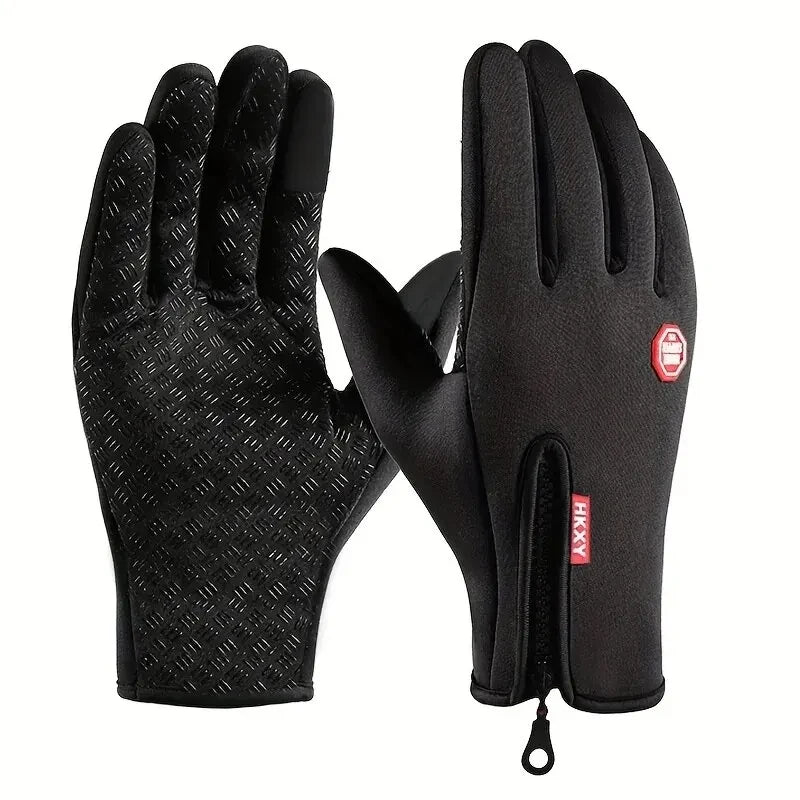 Outdoor-Fahrrad handschuhe, Fahrräder für Wärme und Anti-Rutsch im Herbst und Winter
