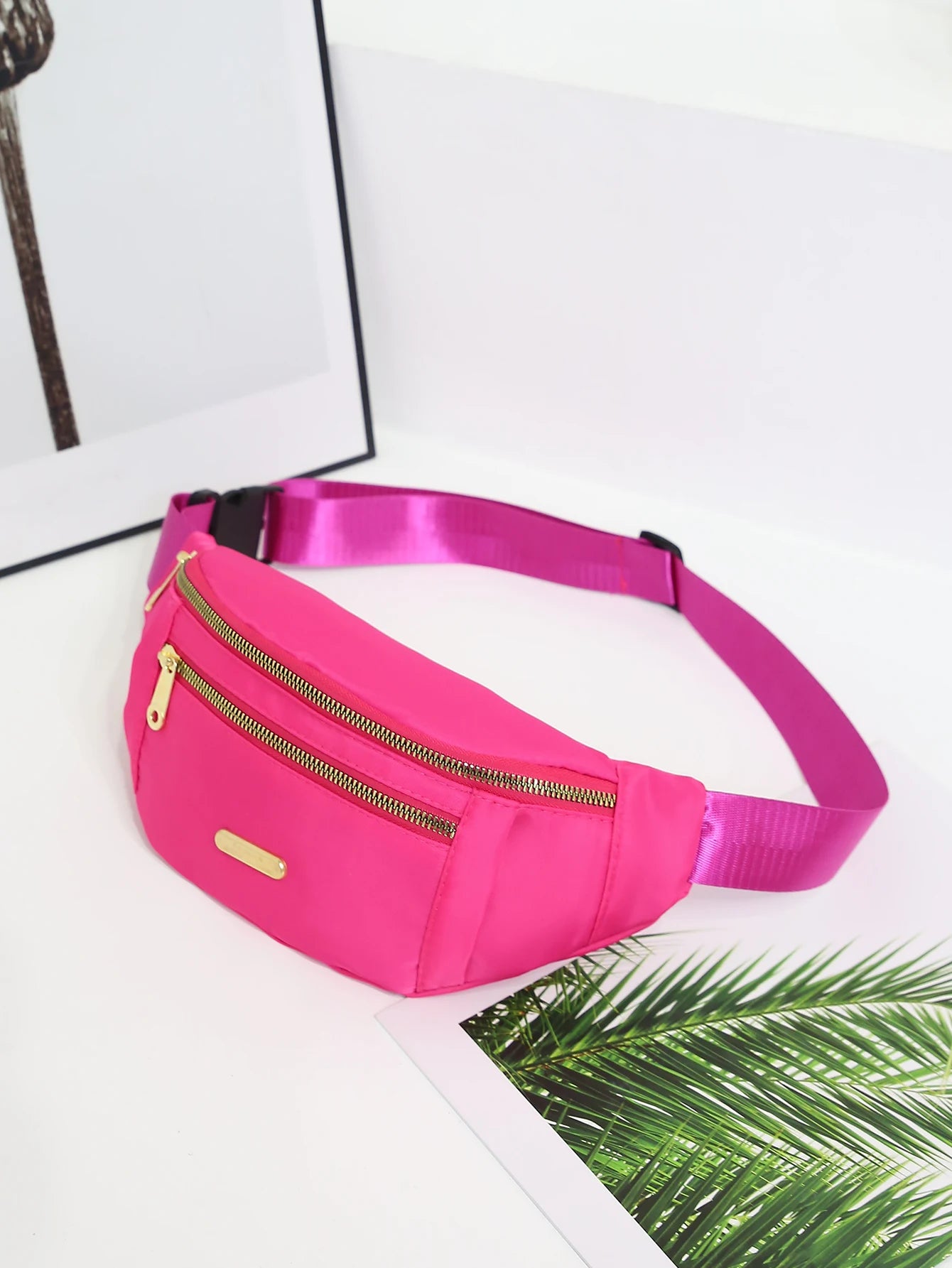 Sport-Hüfttasche für Damen, mehrschichtig, Gürteltasche, Handy-Essentials während Outdoor-Aktivitäten, Umhängetasche, Sport-Brusttasche