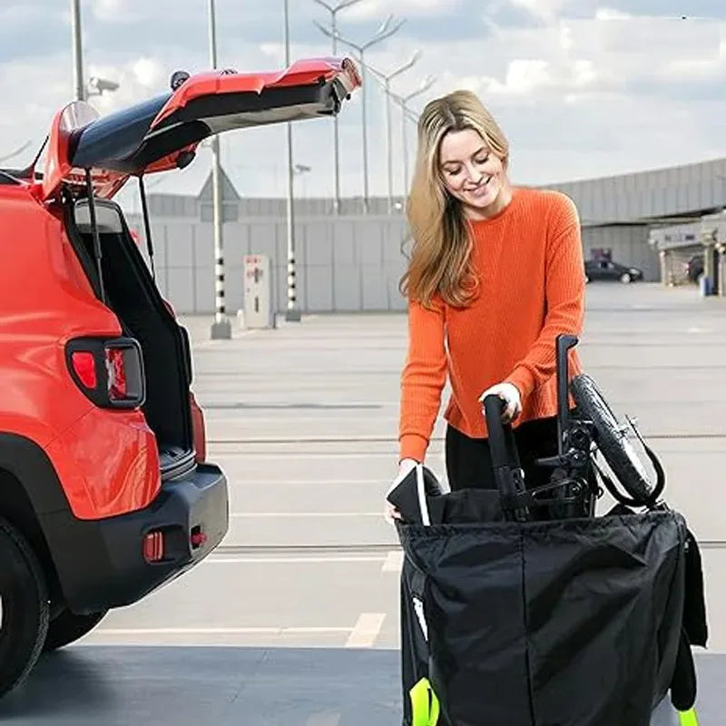Baby Stroller Travel Bag with Shoulder Strap Stroller Universal Dust Bag Organizer Nursery Cart Accessories Walker Crib Bags