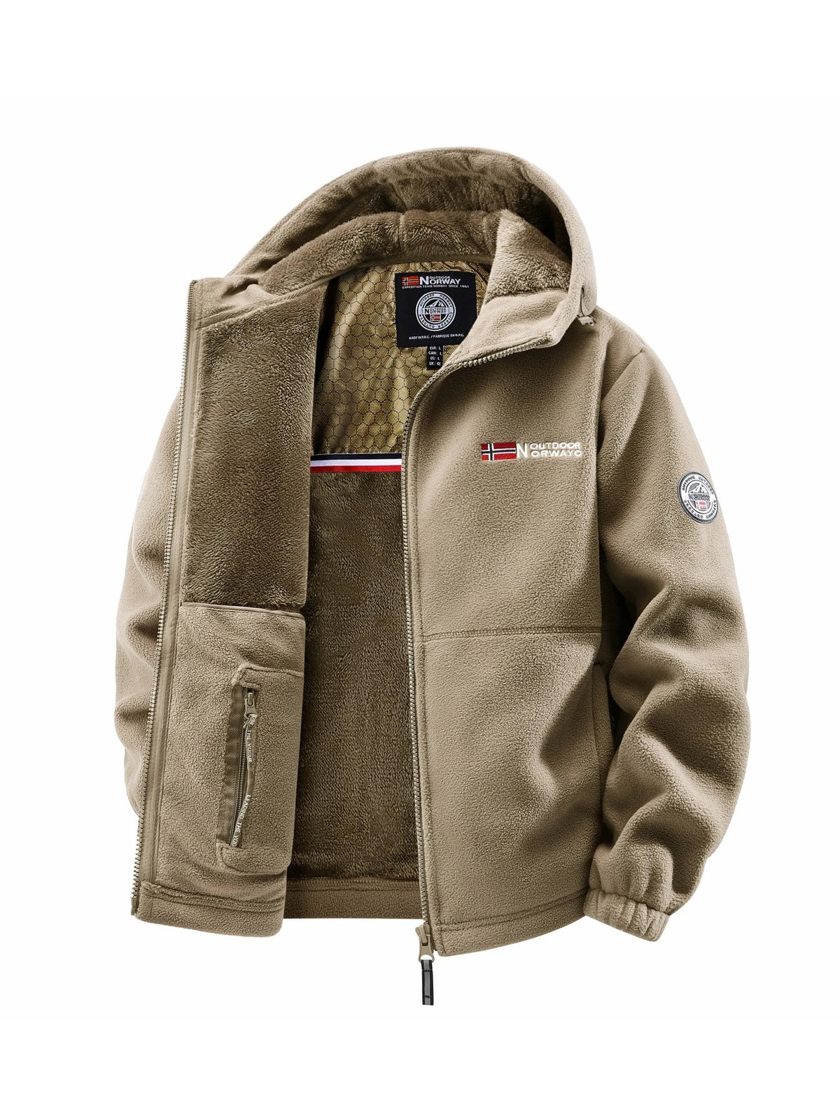 Herren-Herbst- und Winter-Outdoor-Kapuzenjacke, geeignet für den täglichen Gebrauch zu Hause, für Reisen, Partys, Pendeln, Outdoor-Mode vielseitig, verbessert das Temperament, Streetwear, Reisekleidung.