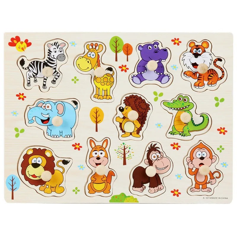Montessori Wooden Puzzle Toy