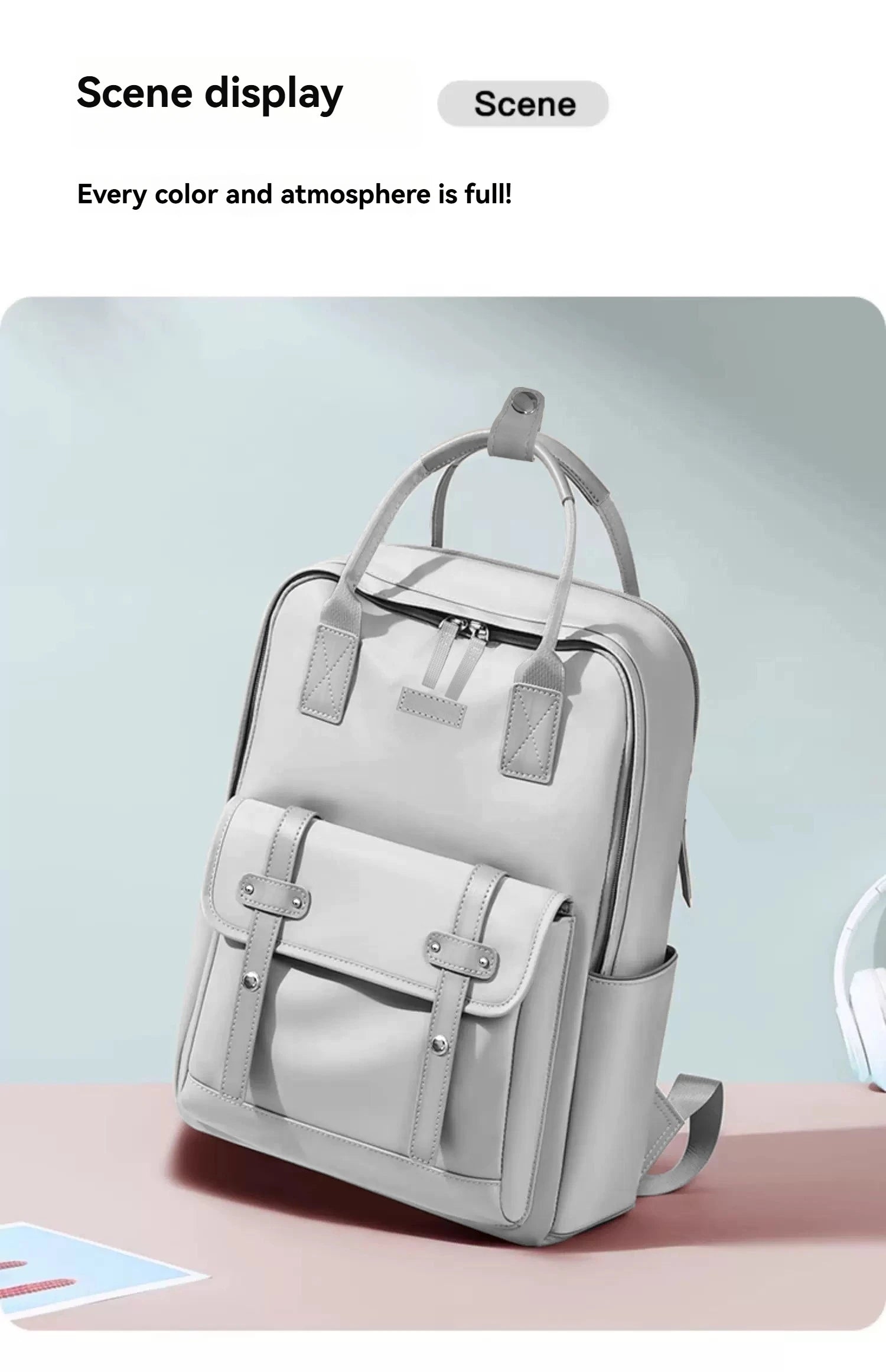 Mama-Tasche in tragbaren High-End-Mutter- und Babytasche, Mama-Tasche, Damen-Rucksack, leichter Reiserucksack