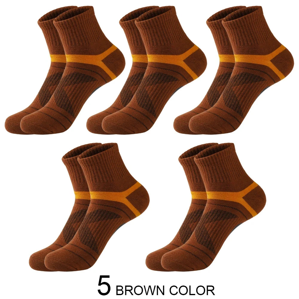 3/5/10/20 Paar Lot Herrensocken Schwarze Sportsocken Casual Run Herbst Winter Hochwertige atmungsaktive Herrensocken