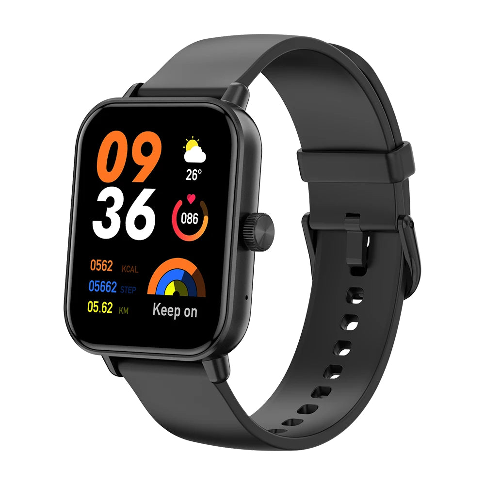 COLMI P81 Voice Calling Smart Watch Ultra 1,9 Zoll Bildschirm 24H Gesundheitsmonitor 100+ Sportmodi, Bluetooth Smartwatch Männer Frauen
