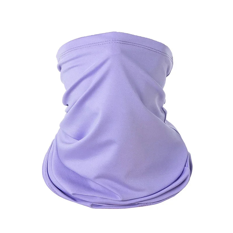 Mehrzweck Turban Reiten Schal Radfahren Bandana Männer Frauen Hals Abdeckung Sonnencreme Eis Seide Outdoor Angeln Wandern Kopfbedeckung Maske