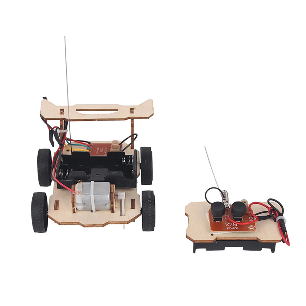 DIY RC Auto Modell Montieren Kit Mini Lehre Lernen STEM Projekt Wissenschaft Bildung Hilfe Experiment Spielzeug für Kinder Kinder Geschenke