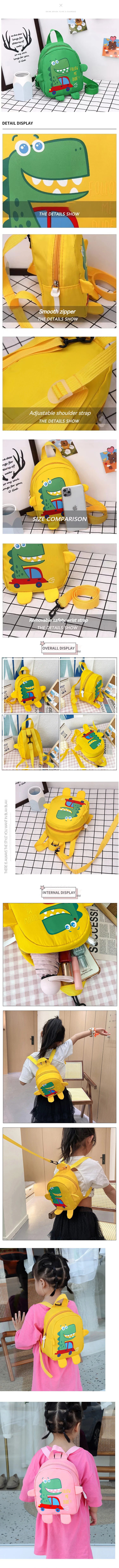 Kids Mini Dinosaur Backpack