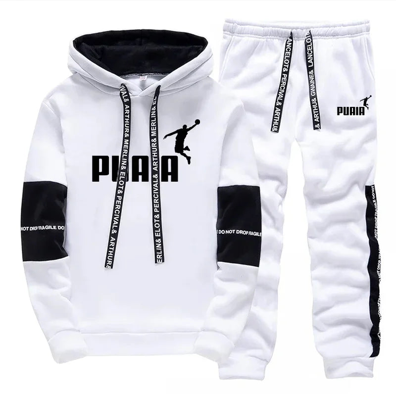 Bestseller Herren Trainingsanzug Bedruckte Freizeit-Sweatshirts Sportbekleidung Einzelstück Hoodie Hose Outdoor Fitness Sport Jogging Herrenbekleidung