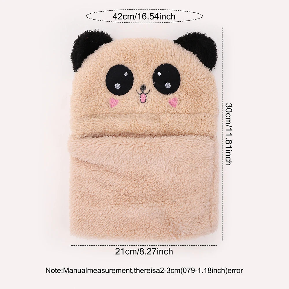 Coole gute Qualität warme weiche Kinder Mützen Mütze Herbst Winter Kleinkind Kinder süße Panda Mütze Hut für Jungen Mädchen