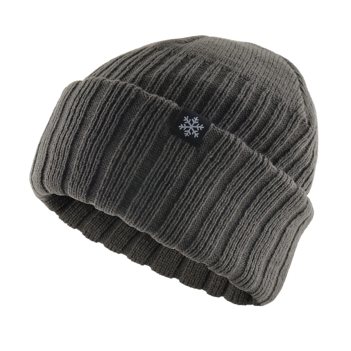 Warme Herbst- und Wintermützen für Männer mittleren Alters und Senioren, Strickmützen für Väter und Großväter, Seniorenmützen mit Fleecefutter.