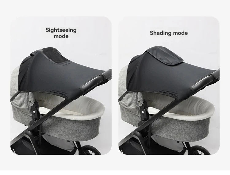 Universelles Kinderwagen-Zubehör Sonnenschutz UV-Schutz Sonnenschirm Kinderwagen-Verdeck für Kinderwagen Säuglingsautositz Sonnenblende