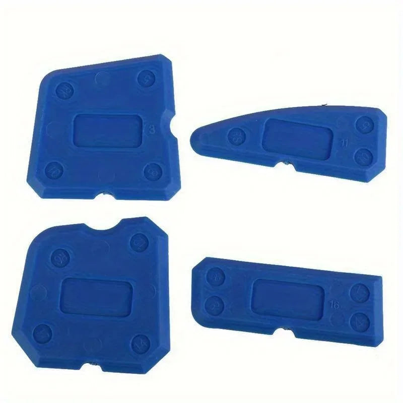 4 stücke Silikon Glas Zement Schaber Dichtstoff Mörtel Entferner Werkzeug Hause Finishing Abdichten Werkzeuge Hause Reinigung Hand Spachtel Werkzeug