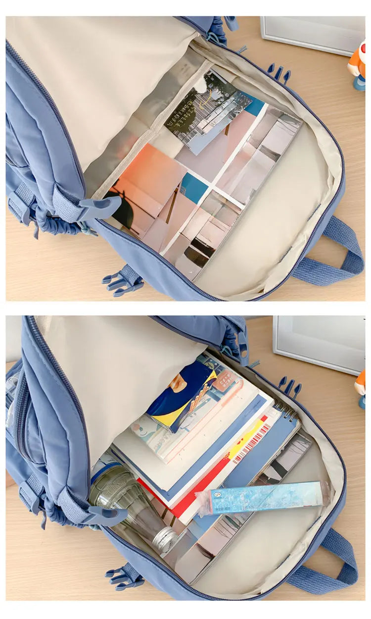 Cute Nylon Student Backpack