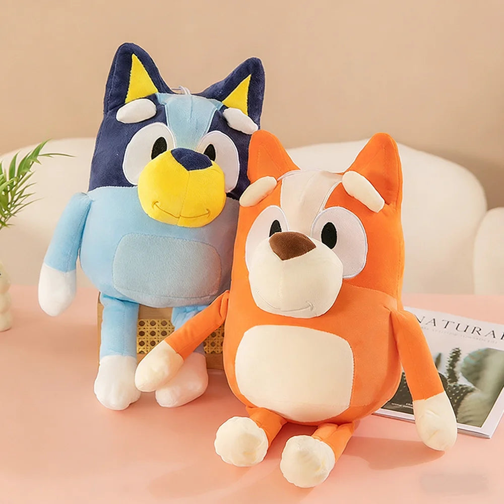 2026 NEU Bluey Hund Bingo Familie Plüschtier Cartoon Hund Weiche Stofftiere Puppen Geschenke