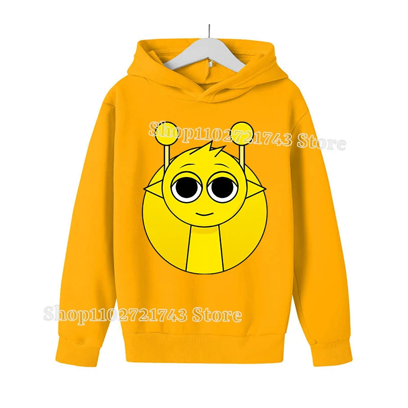 Kids Anime Cartoon Hoodie